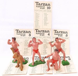 Hong Kong 1:25 TARZAN JUNGLE FIGURE + Language Leaflets Action Figure NM`70 RARE - Picture 1 of 2