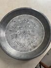 Vintage New England Table Talk Flaky Crust Pie Tin 10 Cent Deposit 935 Inch