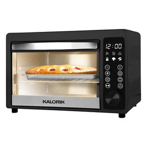22-Quart Digital Touchscreen Air Fryer Toaster Oven Countertop Cooking, Black - Picture 1 of 10