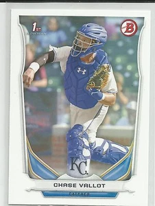 Chase Vallot Kansas City Royals 2014 Bowman Draft Karte - Bild 1 von 2