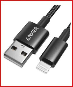 Anker iPhone Charger Cable, 6 ft Lightning Cable, 331 Cable, Premium Nylon USB-