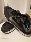 Nike Running Shoes  M Size 8, W Size 9.5  - Nike Downshifter 9 Black
