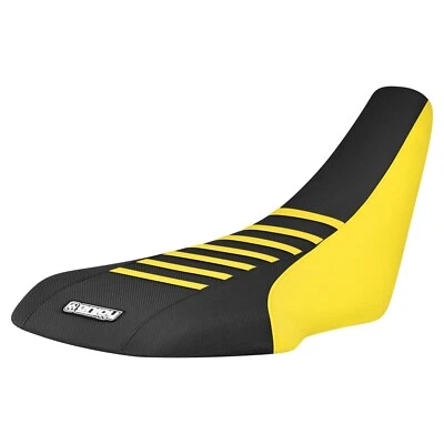 Suzuki LTZ 400 Z400 Seat cover 2003-2008  BRIGHT YELLOW/BLACK/BRIGHT YELLOW #207 - Image 1 of 4