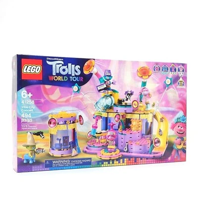LEGO Trolls World Tour 41258: Vibe City Concert (Brand New / Sealed) - Image 1 of 3