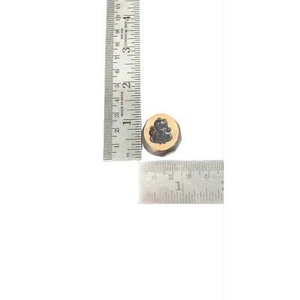 NO.34 Ganesha Bronce Impresión Die India Hindú Deidad Diosas Amuleto - Imagen 1 de 2