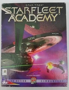 Star Trek Starfleet Academy gioco per PC Big Box Windows 95 CD-ROM interazione - Foto 1 di 10