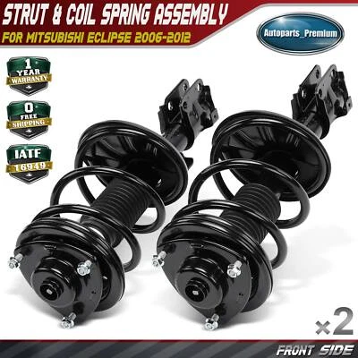 2x Front Complete Strut & Coil Spring Assembly for Mitsubishi Eclipse 2006-2012 - Image 1 of 4