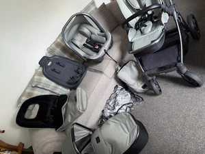 Oyster 3 full travel system by BabyStyle in Spearmint colour  - Picture 1 of 6