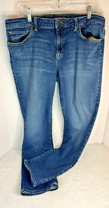 Tommy Hilfiger Women Straight Leg Jeans Sz 16 R Dark Wash Denim - Picture 1 of 14