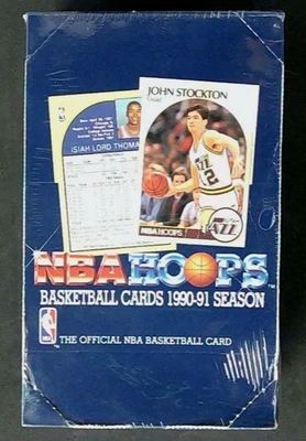 🔥🔥1990-91 NBA Hoops Series 1 Box 36 Packs🔥FACTORY SEALED-Jordan/Menendez Bros - Image 1 of 4