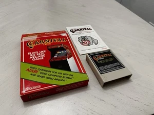 Carnival (Atari 2600, 1982) Complete Cartridge Box & Manual CIB - Bild 1 von 5