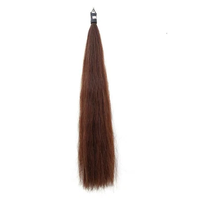 Horse Tail Extensions with Braided Horsehair Loop, Blunt Cut Bottom, 34-36 in... - Image 1 of 4