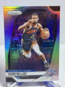 2024/25 Panini Prizm CASON WALLACE SILVER PRIZM THUNDER #212 - Picture 1 of 2