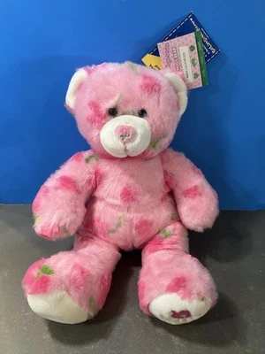 Build A Bear Seasons of Hugs Pink Flowers Plush Floral Spring Bear Retired NWT - Image 1 of 4
