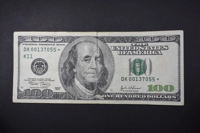 2003 $100 Bill *Star Note* Dallas - Image 1 of 2