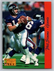 1993 Classic Pro Line Live - Phil Simms #193 - Picture 1 of 2