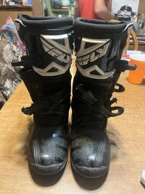 Botas de carreras Maverik juveniles talla 6 Fly Dirt Bike Foto 1 de 4