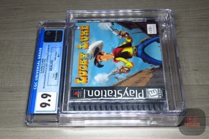 CGC 9.9 A++ - Lucky Luke PlayStation 1, PS1 1998 NEW! - RARE! - Picture 1 of 6