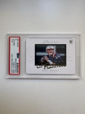 2021 Panini Instant MAC JONES the Franchise RC /1966 #F21 PSA 10 GEM MINT - Image 1 of 2