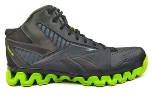 Zapatos de baloncesto Reebok para hombre Zig Tech grava negros cargados verdes nuevos en caja - Imagen 1 de 5