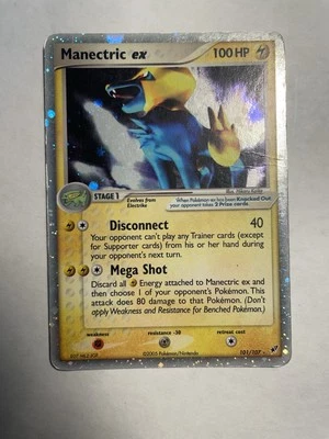 Pokemon Card - Manectric ex Deoxys 101/107 Ultra Rare HP - Image 1 of 4