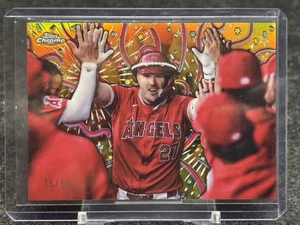 Mike Trout 2024 Topps Chrome Update #Cele-8 Celebracion Gold Refractor /50 🔥 - Bild 1 von 2