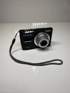 Olympus X-42 12.0MP Compact Digital Camera Black /Flash Not Working - Picture 1 of 5