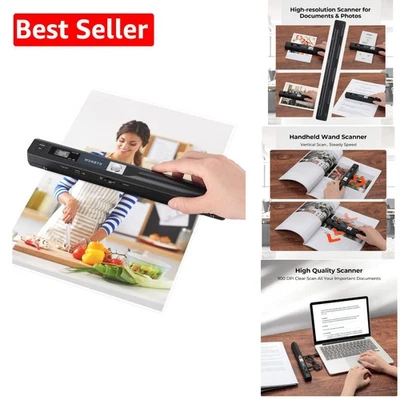 Portable Handheld Scanner - 900 DPI A4 Photo & Document Scanner with SD Card - Image 1 of 4