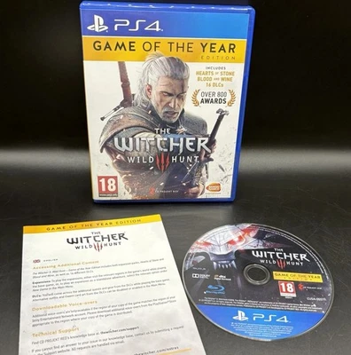 Witcher III 3 Wild Hunt Game of the Year Sony PlayStation 4 PS4 Video Game - Image 1 of 4