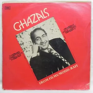 Mohd Rafi Ghazals From Films LP Vinyl Record Rare 1963 Bollywood Hindi Indian EX - Imagen 1 de 8