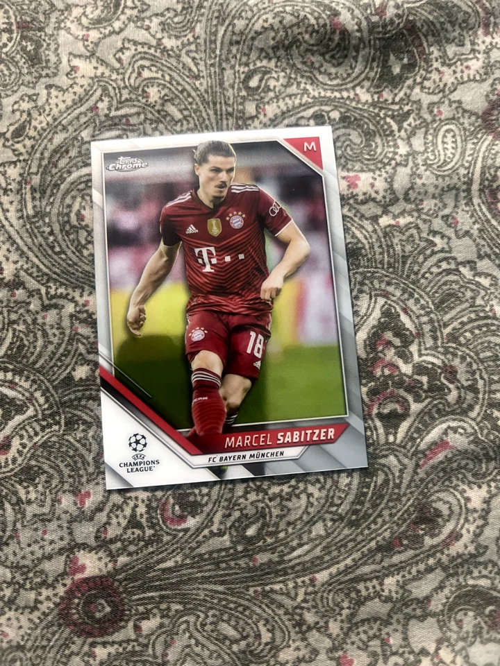 Topps Chrome 2022 Champions League Marcel Sabitzer FC Bayern München - 1 Card - Image 1 of 1