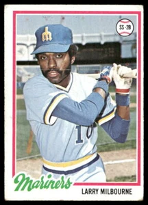 Larry Milbourne 1978 Topps #366 Seattle Mariners Baseballkarte - Bild 1 von 2