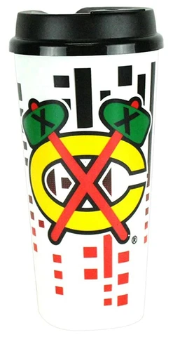 Chicago Blackhawks Tumbler Travel Cup Large 32 Ounce Cover