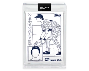 Topps PROJECT 2020 Card 155 - 1984 Don Mattingly by Fucci - Print Run: 4292 - Picture 1 of 3