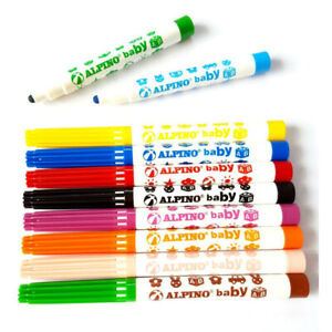 Alpino Baby Felt Pens ** Box of 10 Colours **