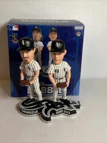 2015 JEFF SAMARDZIJA CHRIS SALE DUAL CHICAGO WHITE SOX BOBBLEHEAD #102/288 Cover