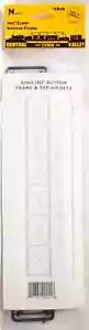 Central Valley ~ N Scale ~ 150' Truss Bottom Frame Detail Parts ~ 1816 - Picture 1 of 2