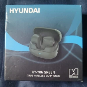 Hyundai True Wireless Earphones - Earbuds - GREEN HY-Y06 - Picture 1 of 9