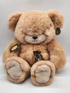 Neu mit Etikett 24K Polar Puff Brad Bär braun Plüschtier 12 Zoll sitzender Teddy - Bild 1 von 14