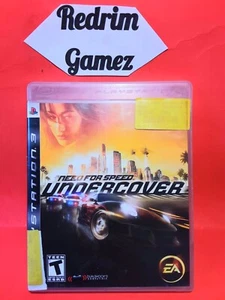 Need For Speed Undercover COMPLETE Sony PS3 Black Label Video Games Racing - Picture 1 of 3