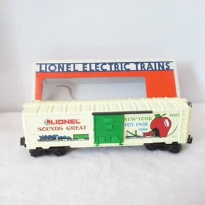 VINTAGE LIONEL TRAINS O SCALE 6-19907 1989 TOY FAIR BOX CAR MADE IN USA NEW - Picture 1 of 15