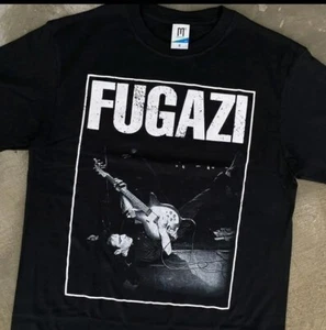 FUGAZI shirt MINOR THREAT BLACK FLAG THE GERMS BREEDERS ROLLINS BAND HELMET LP - Picture 1 of 1