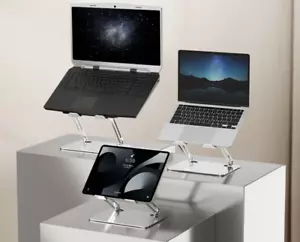 Verstellbarer Laptop-Ständer Aluminiumlegierung Laptop Halterung Universal - Bild 1 von 7