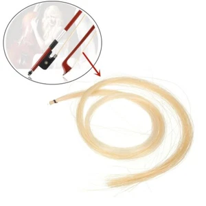 80cm For Violin Bow Hair Horsehair Excellent for Beginners and Professionals - Picture 1 of 24