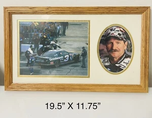 Dale Earnhardt 7-Time Winston Cup Champion And Rare Picture Of Him And his Car. - Picture 1 of 4