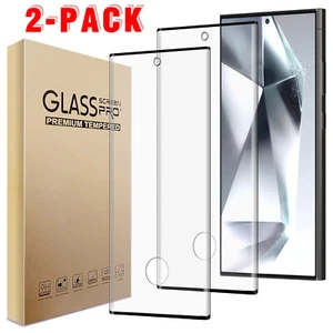 Protector de pantalla de vidrio templado cubierta completa para Samsung Galaxy S24/+/Plus/Ultra - Imagen 1 de 18