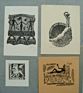 exlibris exlibris Exlibris Exlibris Akt Var Kunst Lot 4 - Bild 1 von 1