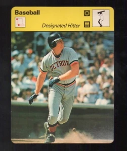Tarjeta de béisbol Sportscaster 1979 DH Rusty Staub 66-15 Italia casi nueva - Imagen 1 de 2