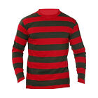 Red & Green Stripe Dream Killer Shirt Halloween Costume Fancy Dress Costume