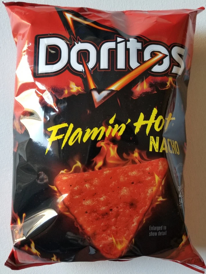 NEW Doritos Corn Chip Snacks Flamin' Hot Nacho 9.75 oz - Image 1 of 1